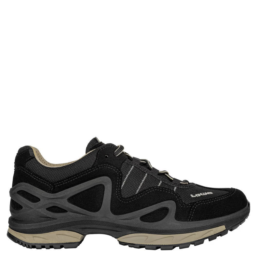 LOWA® GORGON GTX Ws Damen Wanderschuhe Trekkingschuhe Low schwarz
