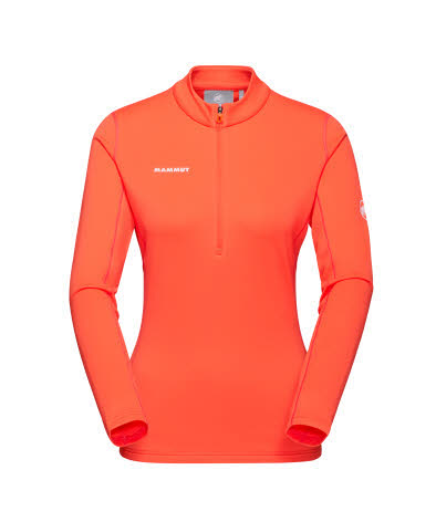 Mammut Aenergy ML Half Zip Pull Skirolli Skipullover Damen orange