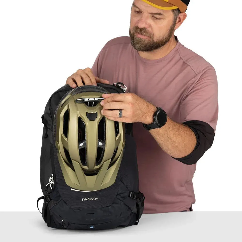 Osprey SYNCRO 20 Unisex Fahrradrucksack Daypack schwarz