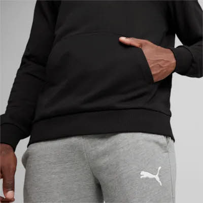 Puma teamGOAL Casuals Hoodie Kapuzenpullover Herren schwarz