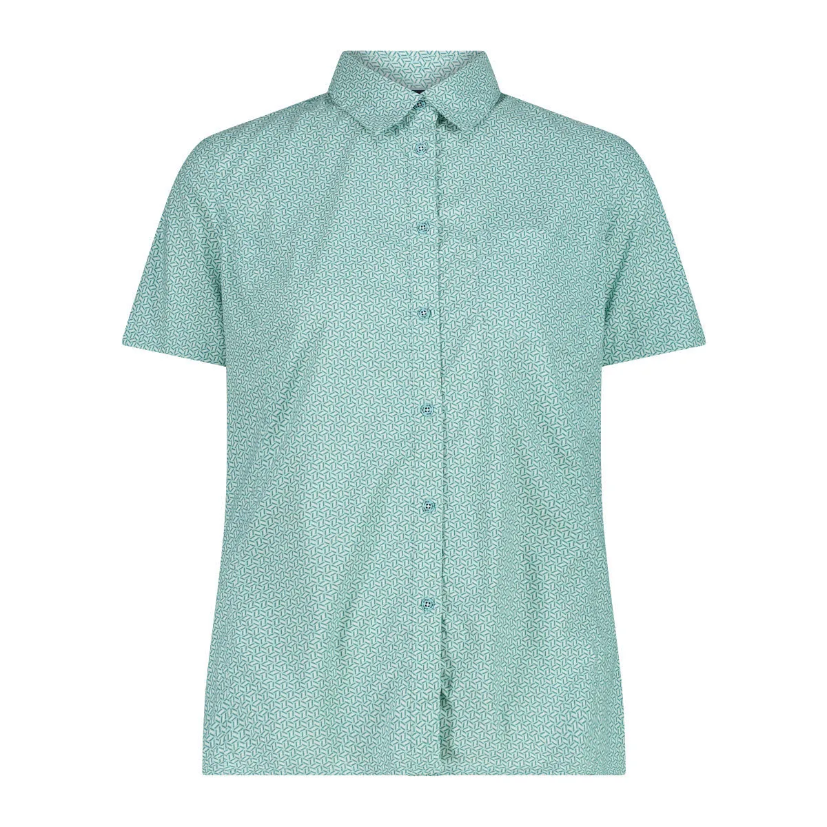 CMP WOMAN BLUSE Damen Outdoorhemd kurzarm türkis