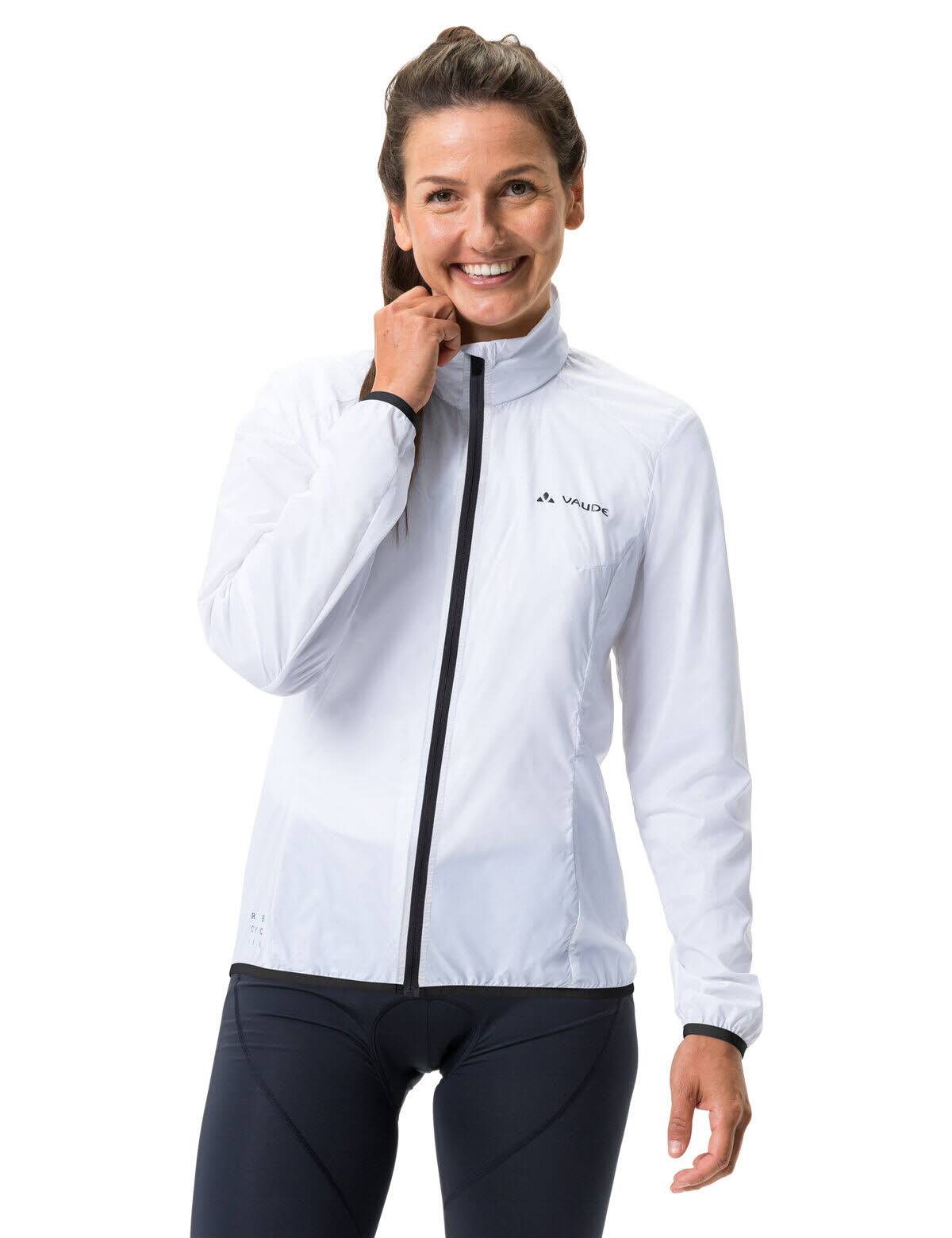 Vaude Women's Matera Air Jacket Windjacke Radjacke Damen weiß