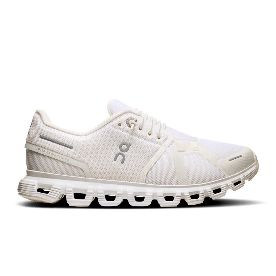 ON Cloud 6 Sneaker Freizeitschuh Damen weiß