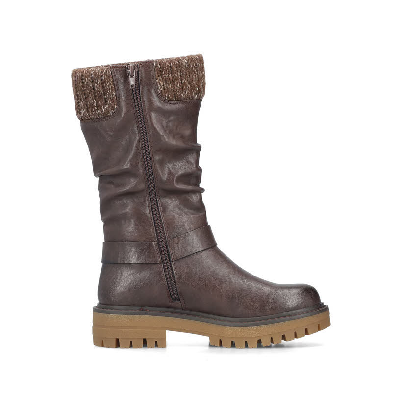 Rieker DamenHochschaftstiefel braun