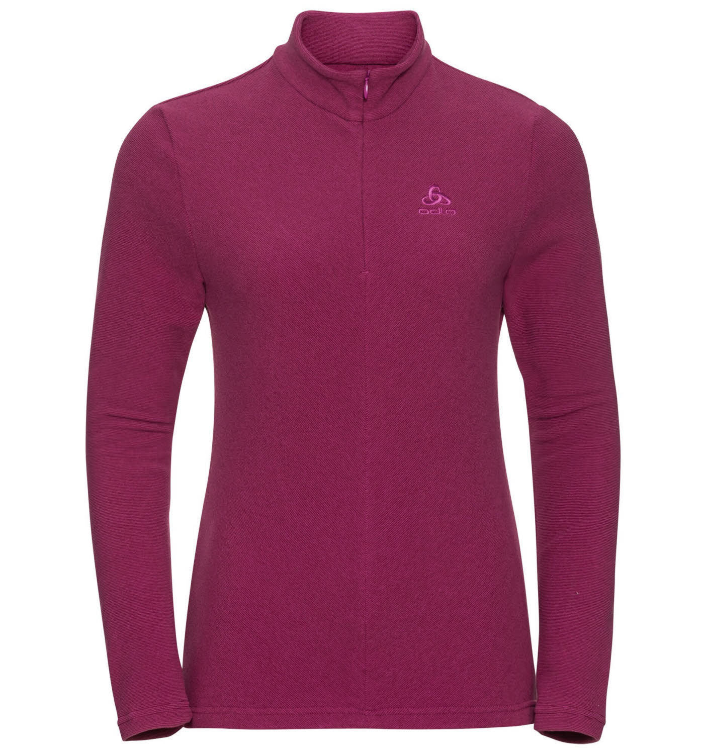 Odlo Roy Mid Layer Damen Skirolli Half-Zip rot