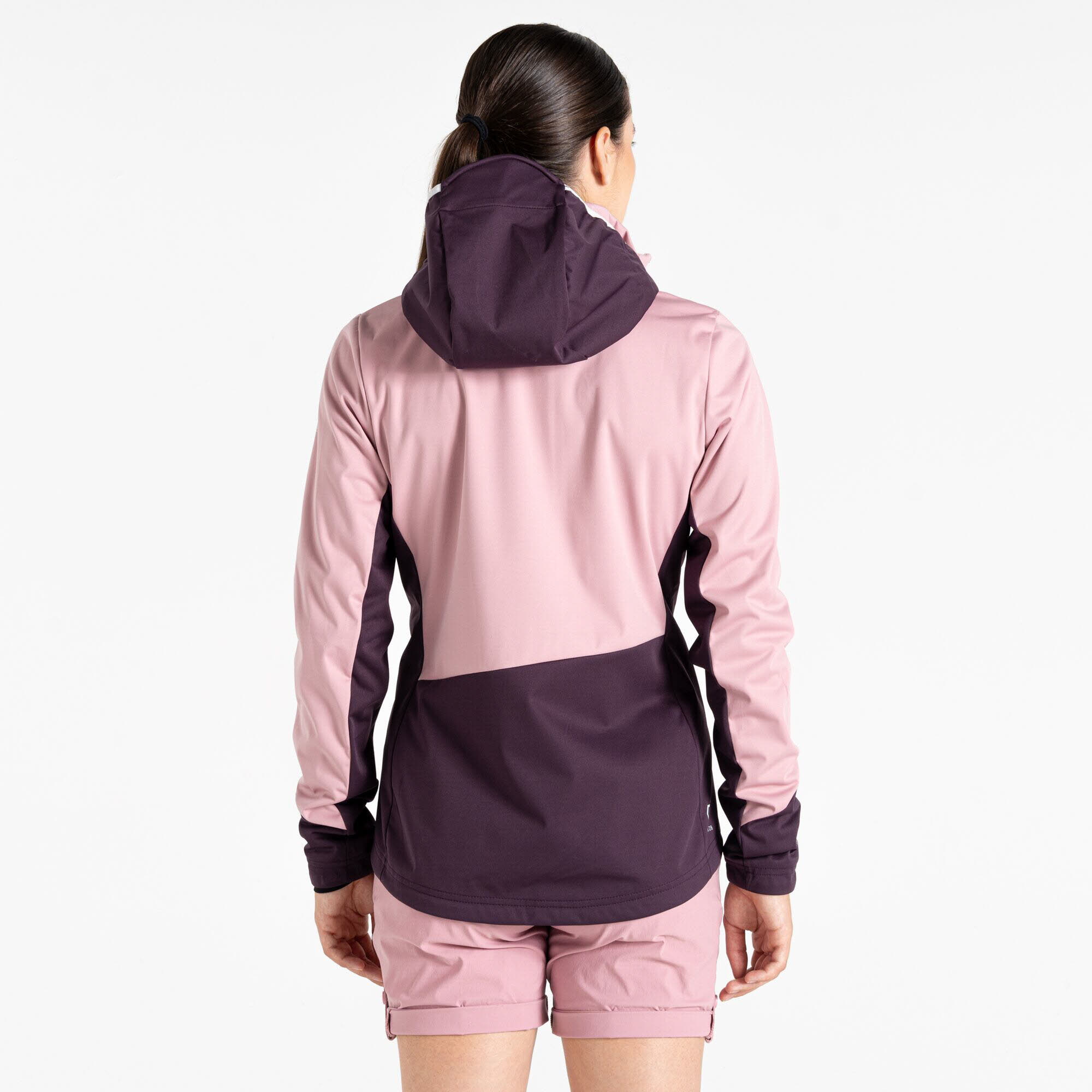 DARE 2B Damen Lexan II Softshelljacke Kapuzenjacke rosa dunkellila
