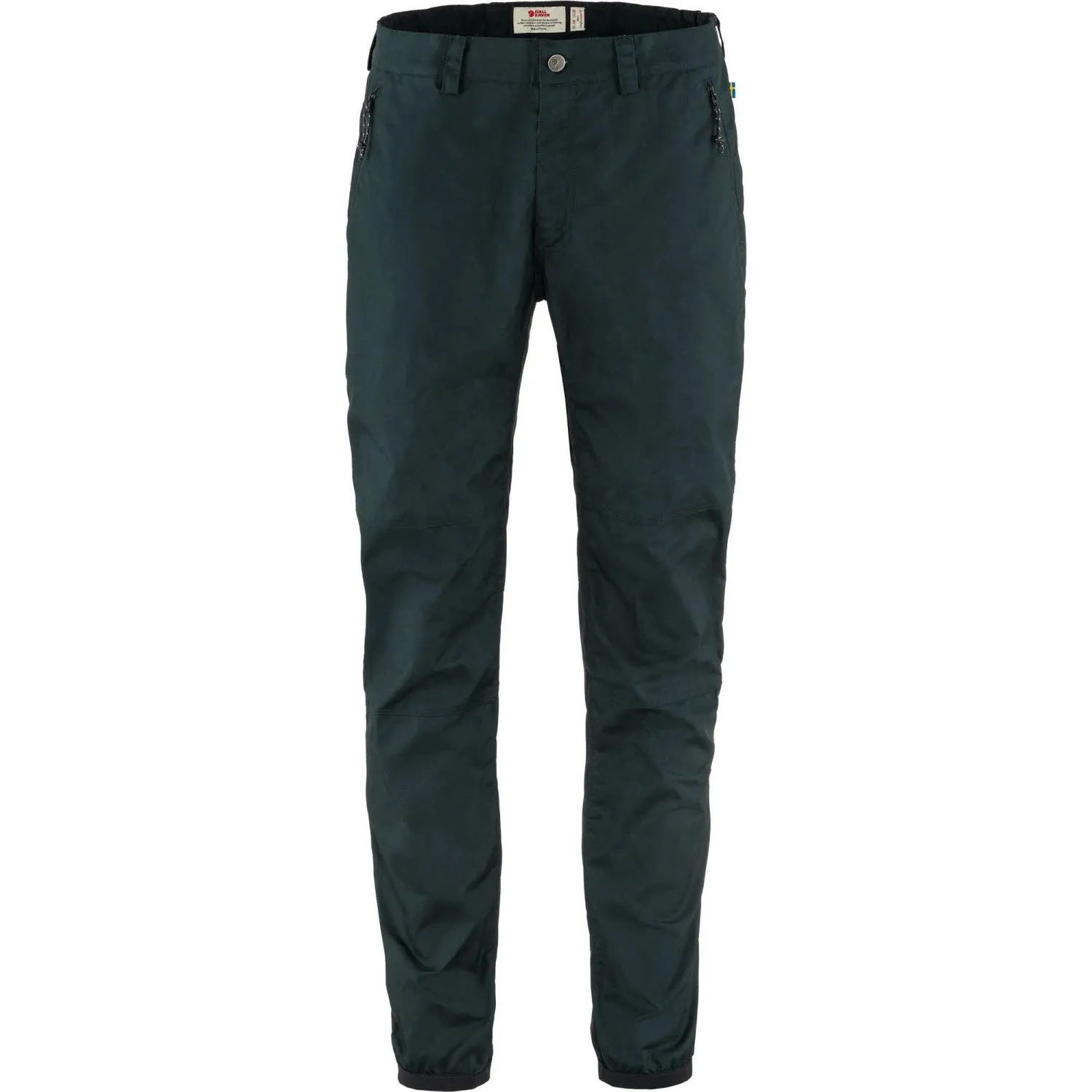 Fjällräven Vardag Trousers M Herren Wanderhose Tekkinghose ungefüttert dark navy