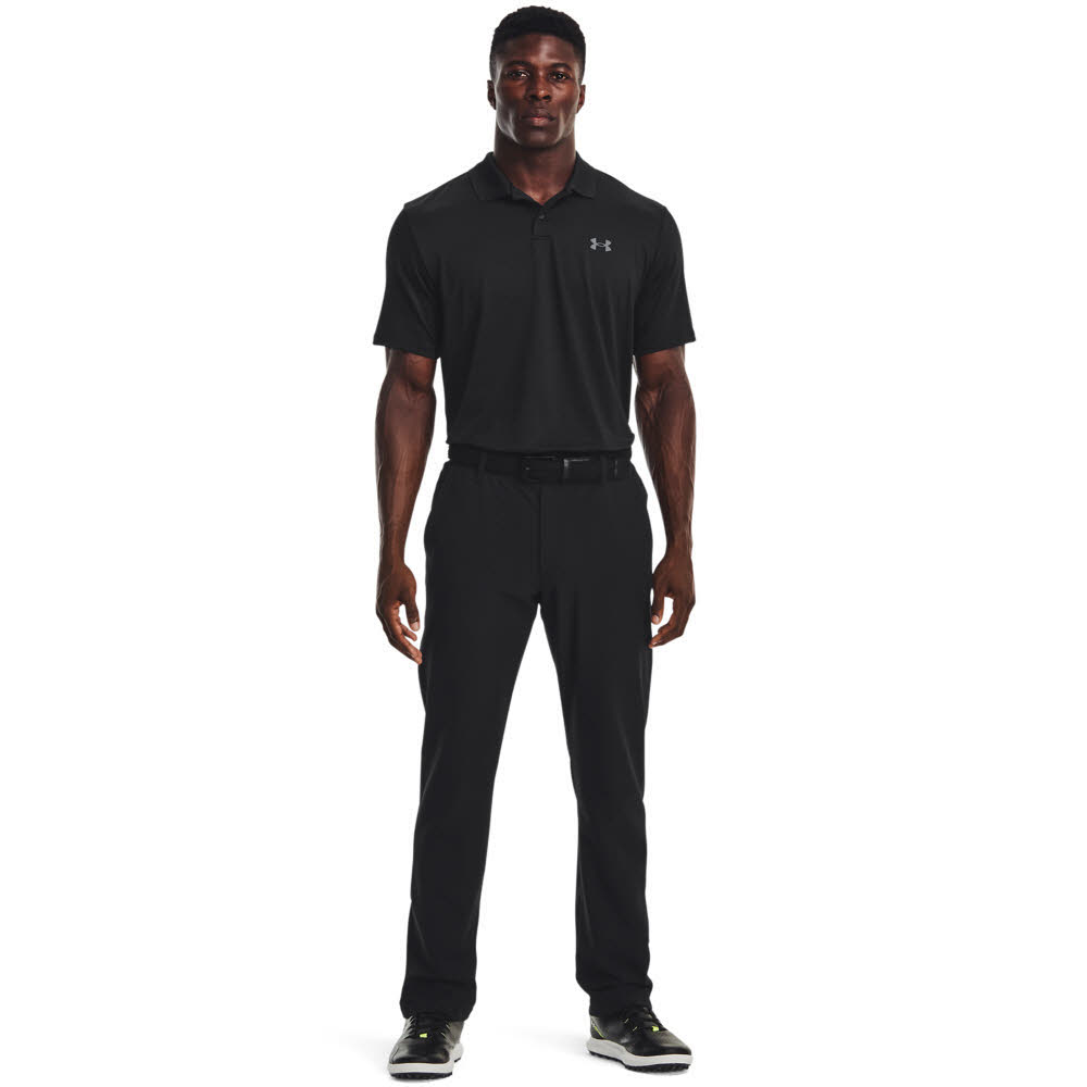 Under Armour Performance 3.0 Herren Poloshirt T-Shirt schwarz