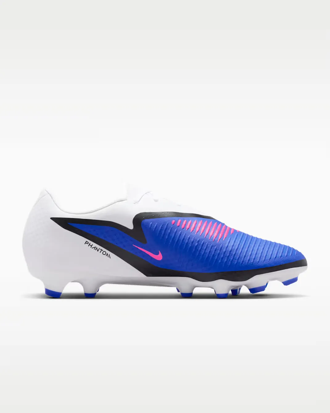 Nike Phantom 6 Low Academy Unisex Fußballschuhe Stollenschuhe weiß/blau