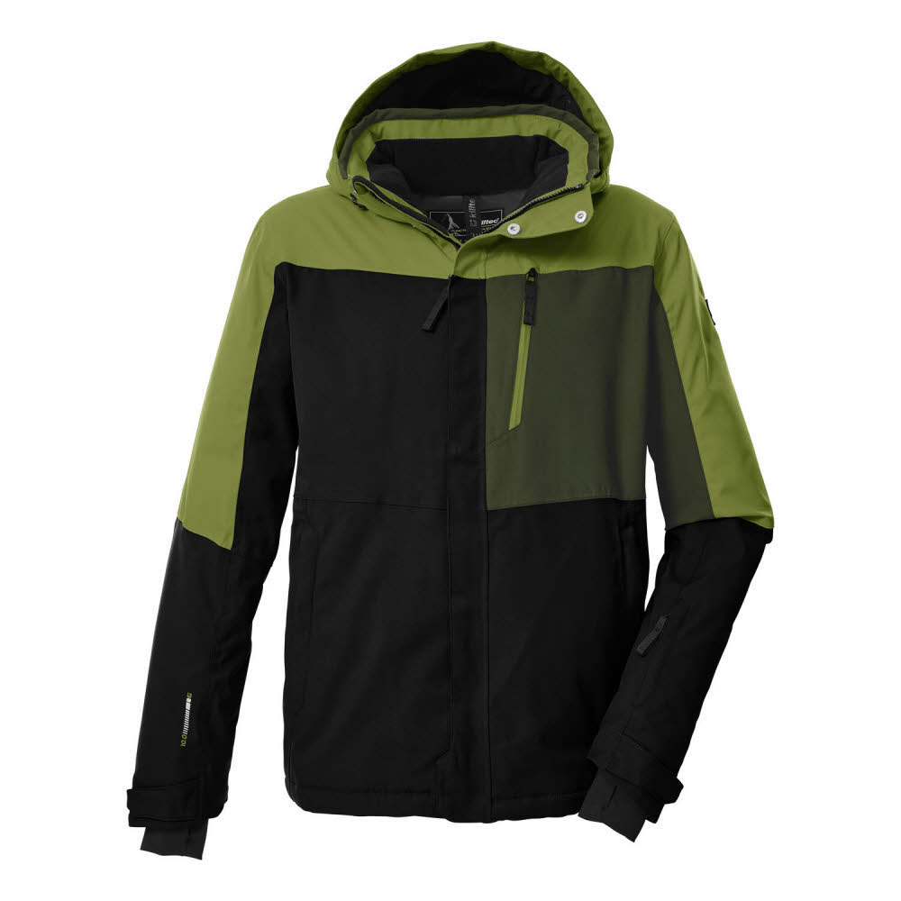 Killtec KSW 52 MN SKI JCKT Herren Skijacke schwarz/grün