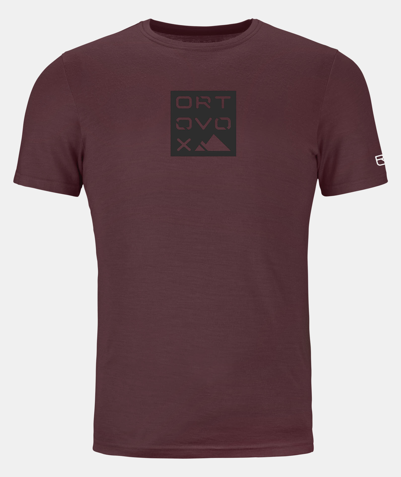 Ortovox 185 MERINO SQUARE TS Funktionsshirt Herren T-Shirt winetasting