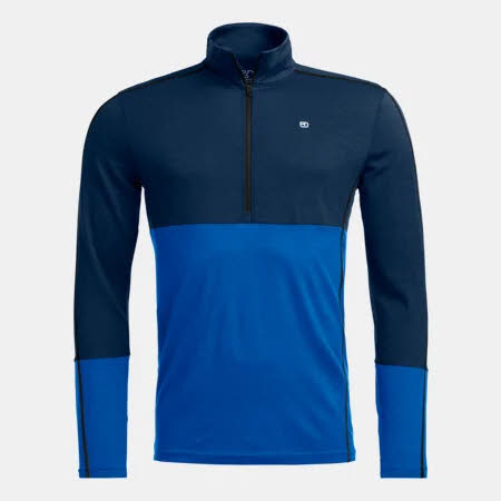 Ortovox Skirolli Funktionsshirt Herren blau