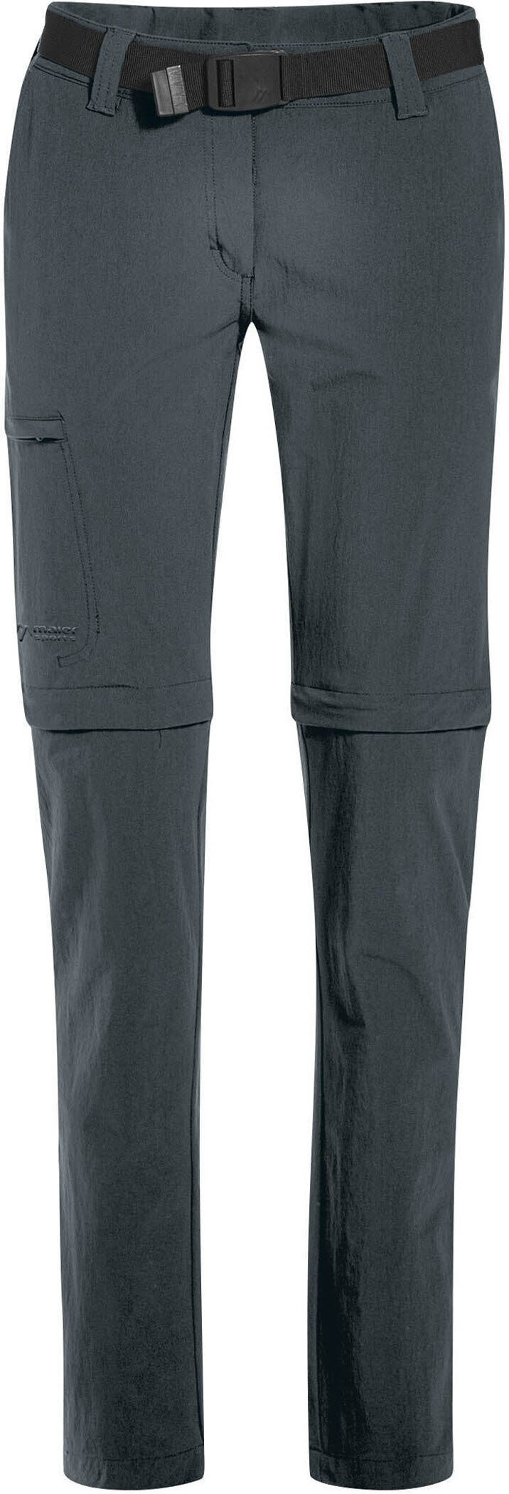 Maier Sports Inara Slim Zip Damen Wanderhose Trekkinghose grau