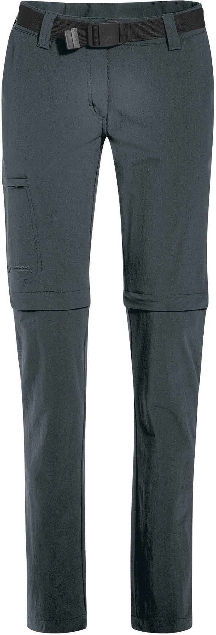 Maier Sports Inara Slim Zip Damen Wanderhose Trekkinghose grau