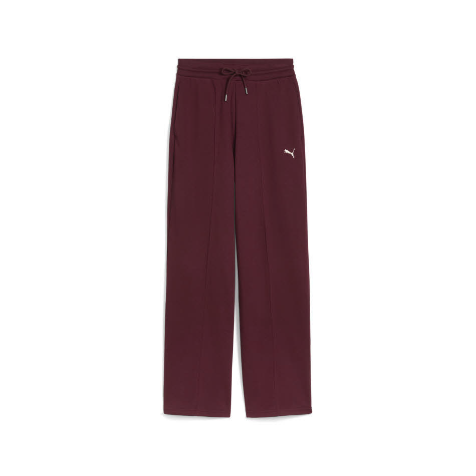 PUMA CLASS Comfort Pinnacle High-Waist Straight Pants TR Damen Jogginghose rot