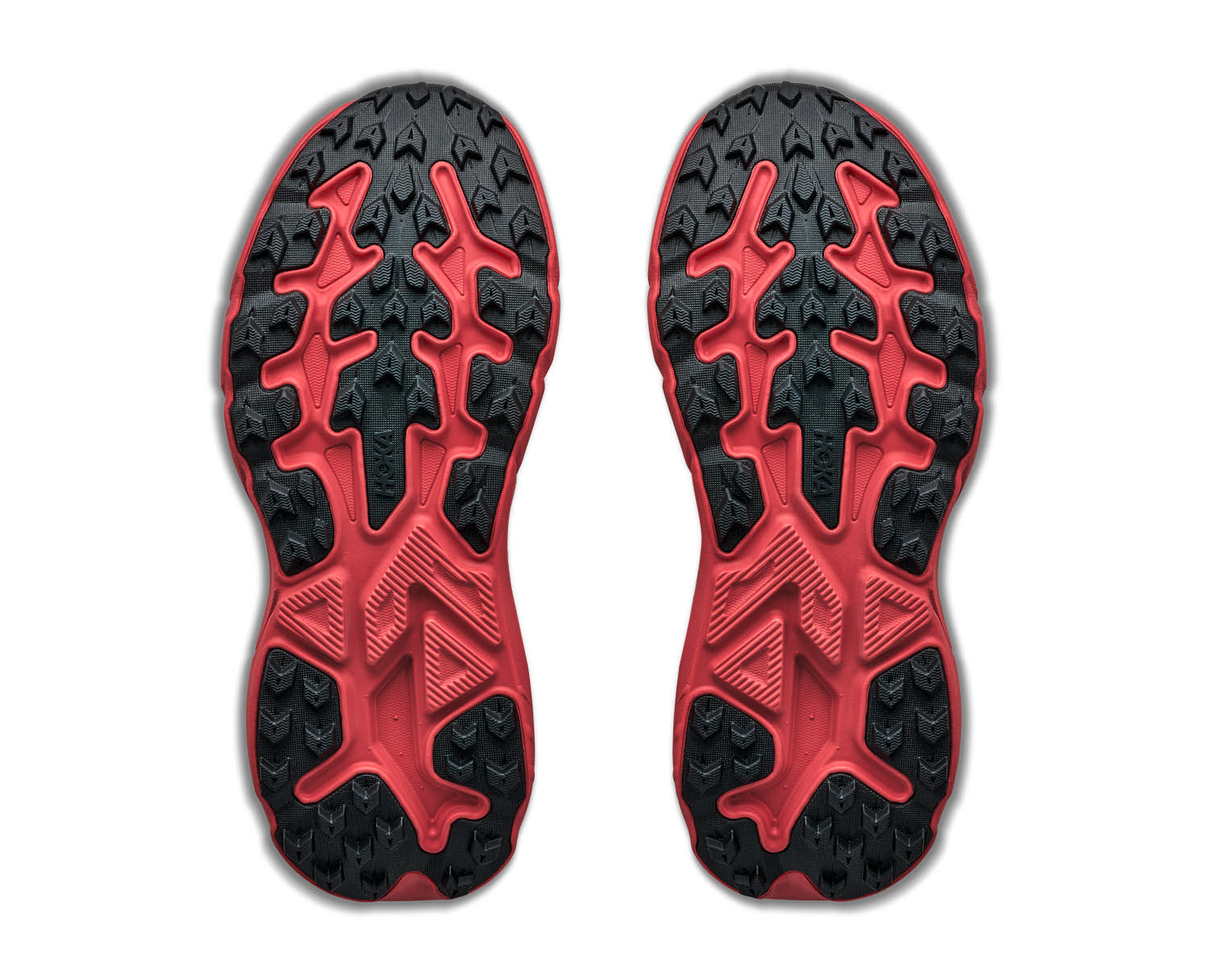 Hoka CHALLENGER 8 Damen Trailrunningschuhe Laufschuhe weiß/rot