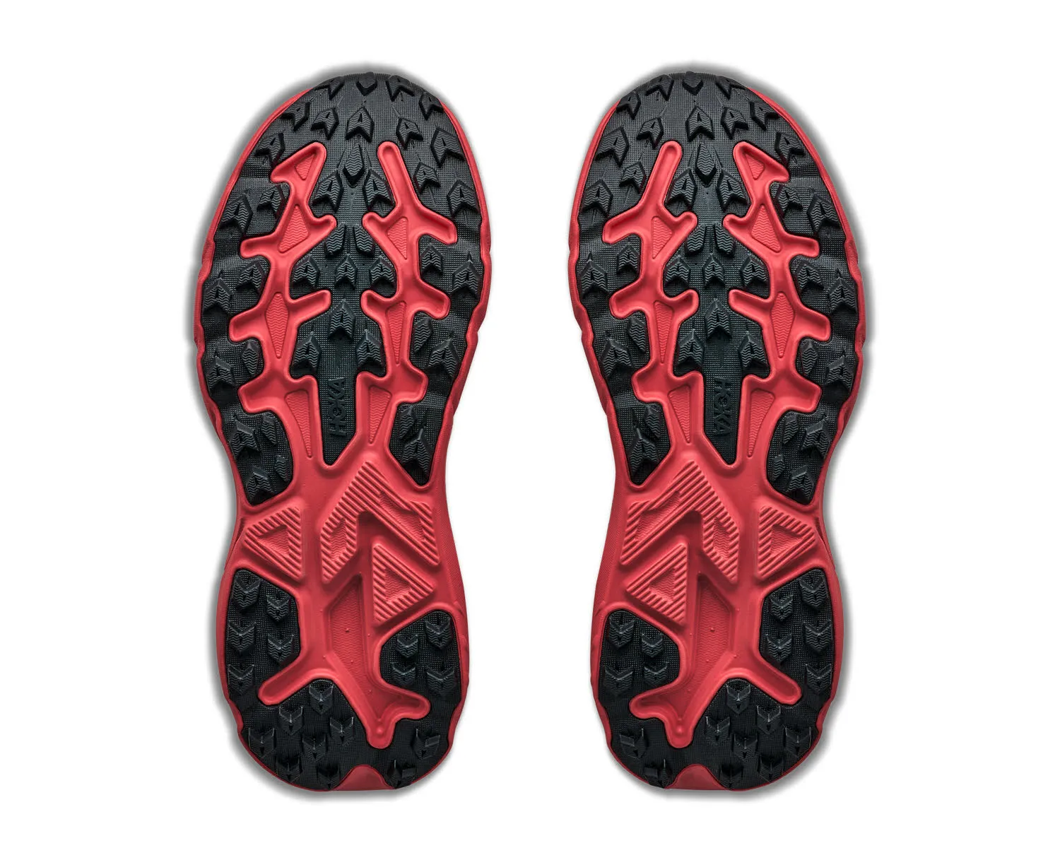Hoka CHALLENGER 8 Damen Trailrunningschuhe Laufschuhe weiß/rot