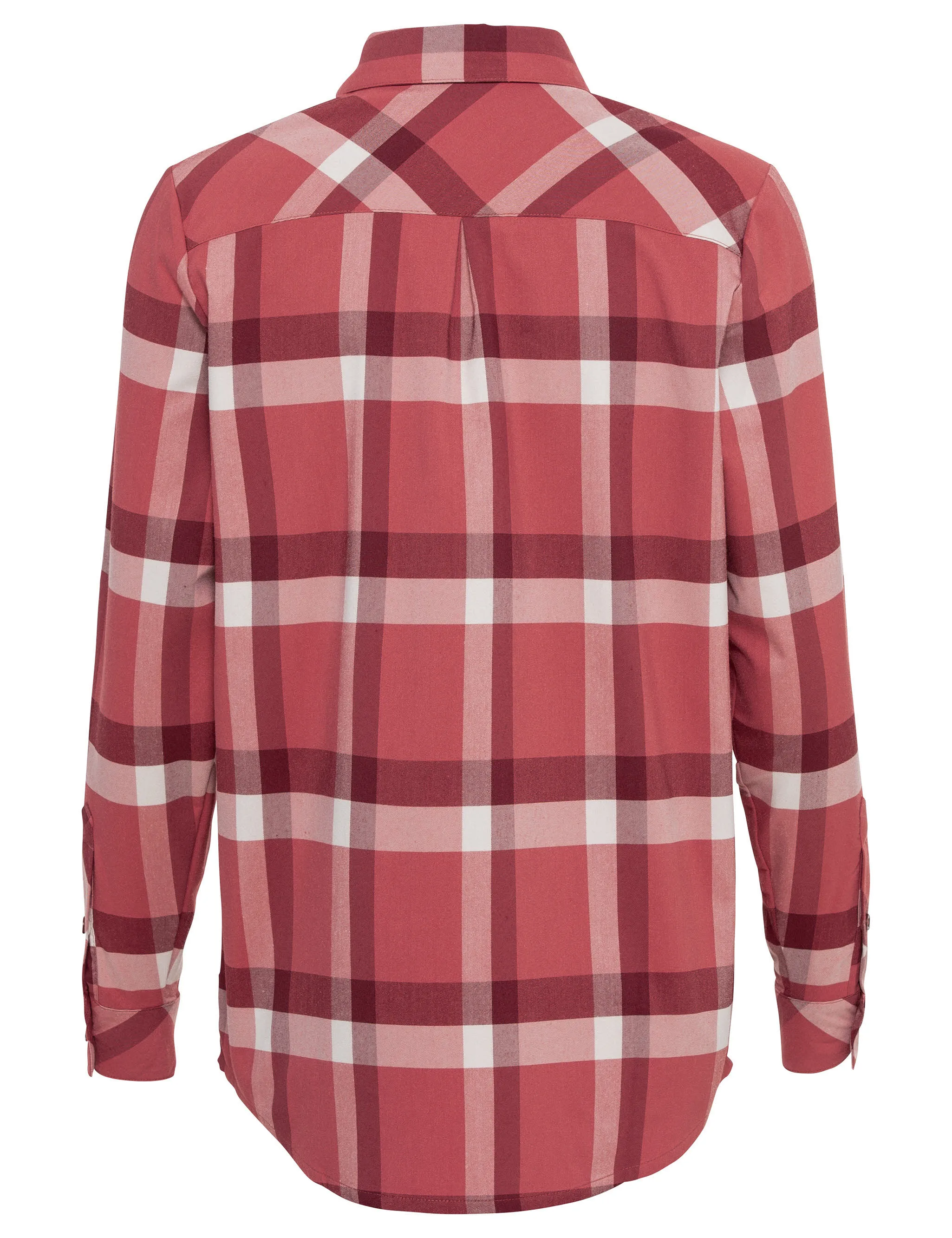 Vaude Farsund III Damen Hemd Langarmshirt rot