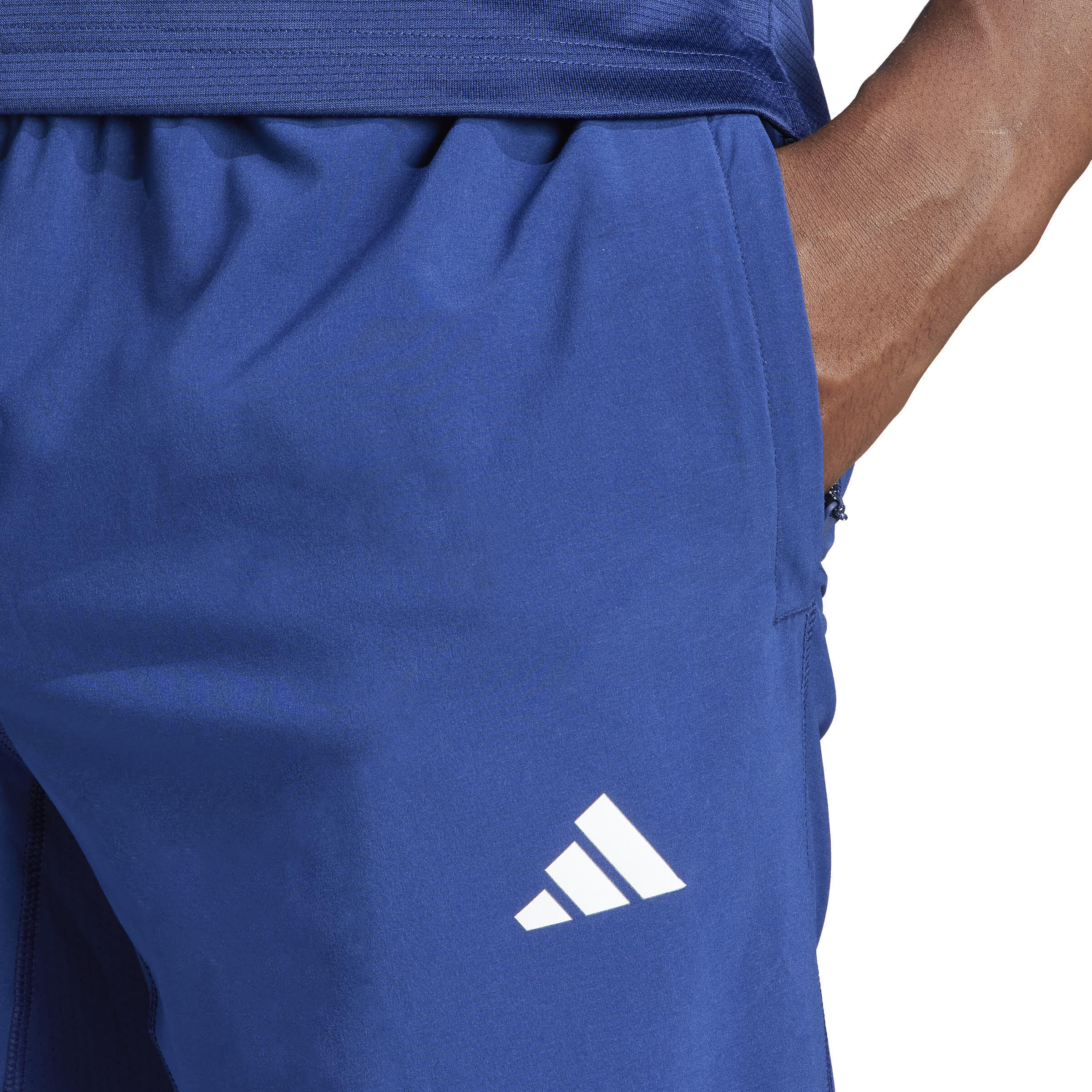 adidas TR-ES WOVEN PT Trainingshose Jogginghose Herren blau