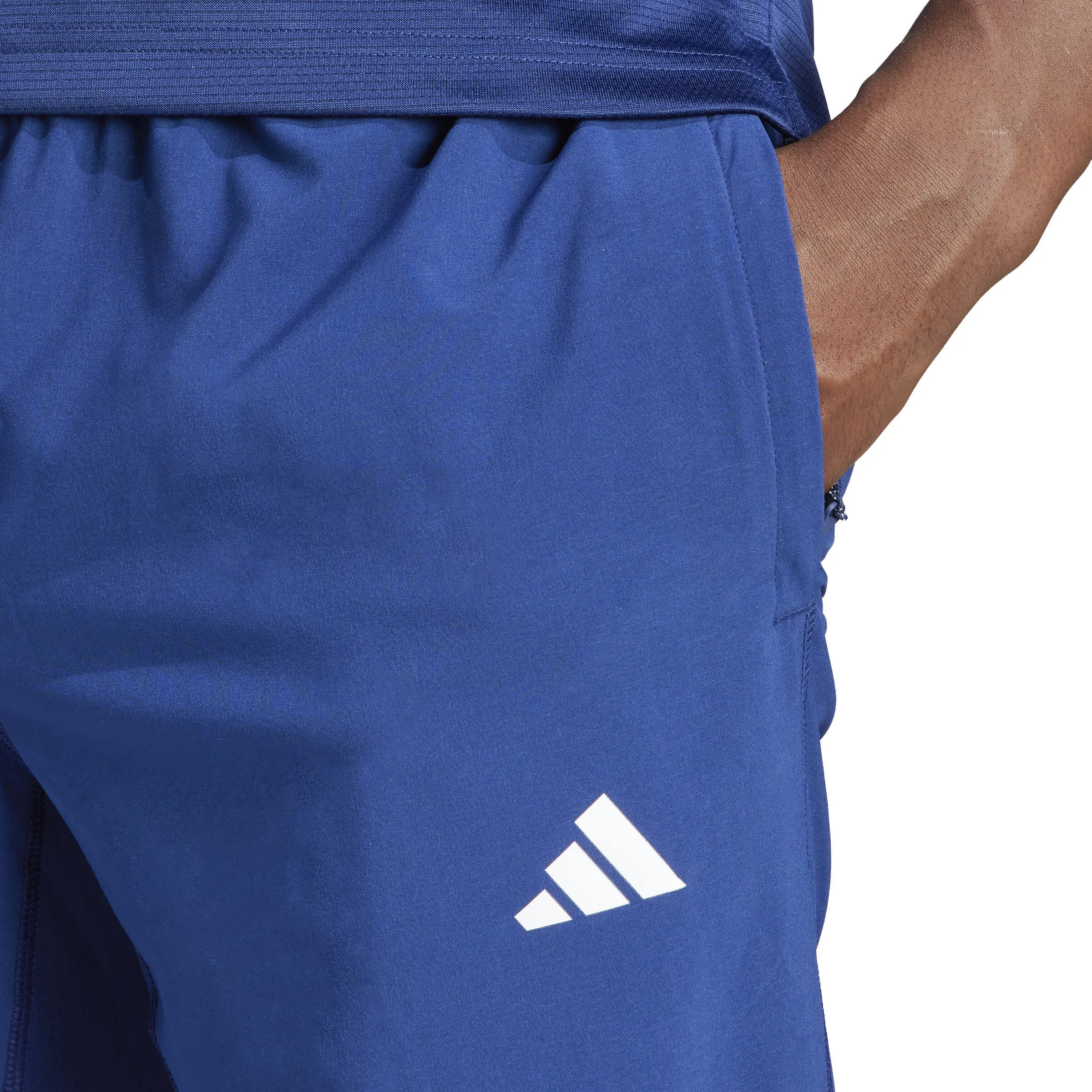 adidas TR-ES WOVEN PT Trainingshose Jogginghose Herren blau
