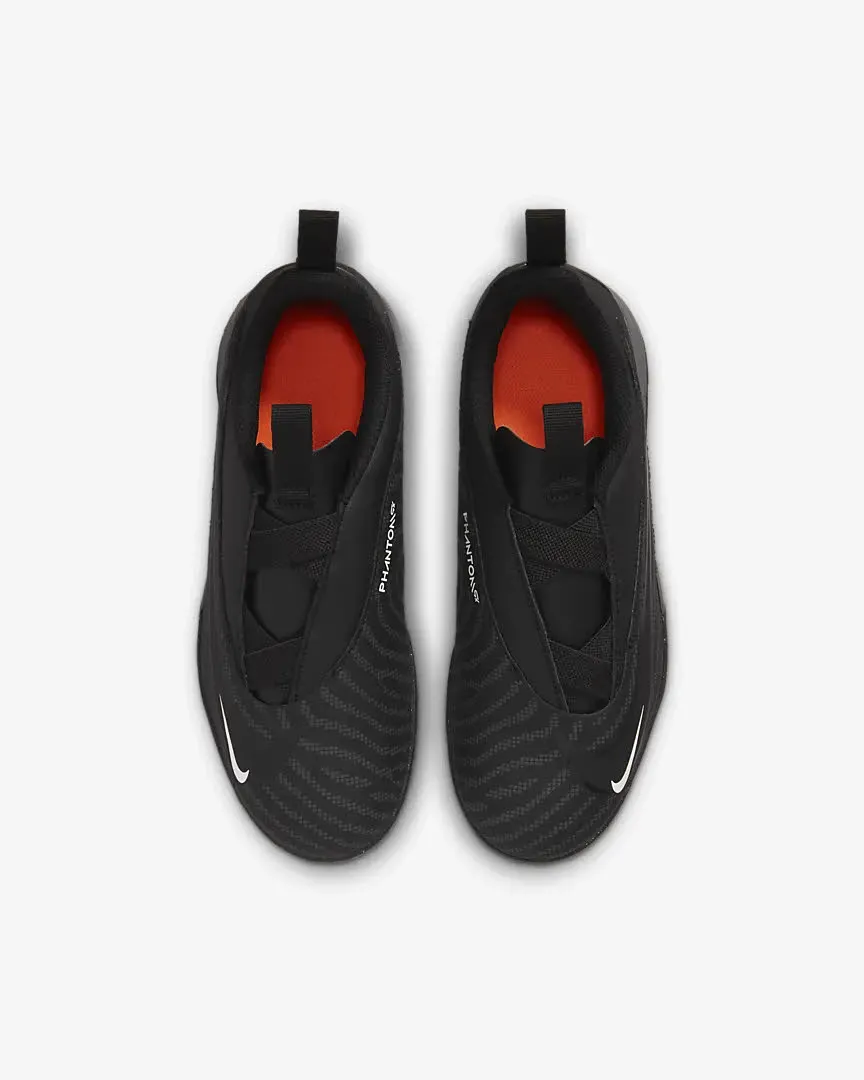 Nike JR Phantom GX Academy Jungen Fußballschuh Hallenschuhe Indoor schwarz NEU