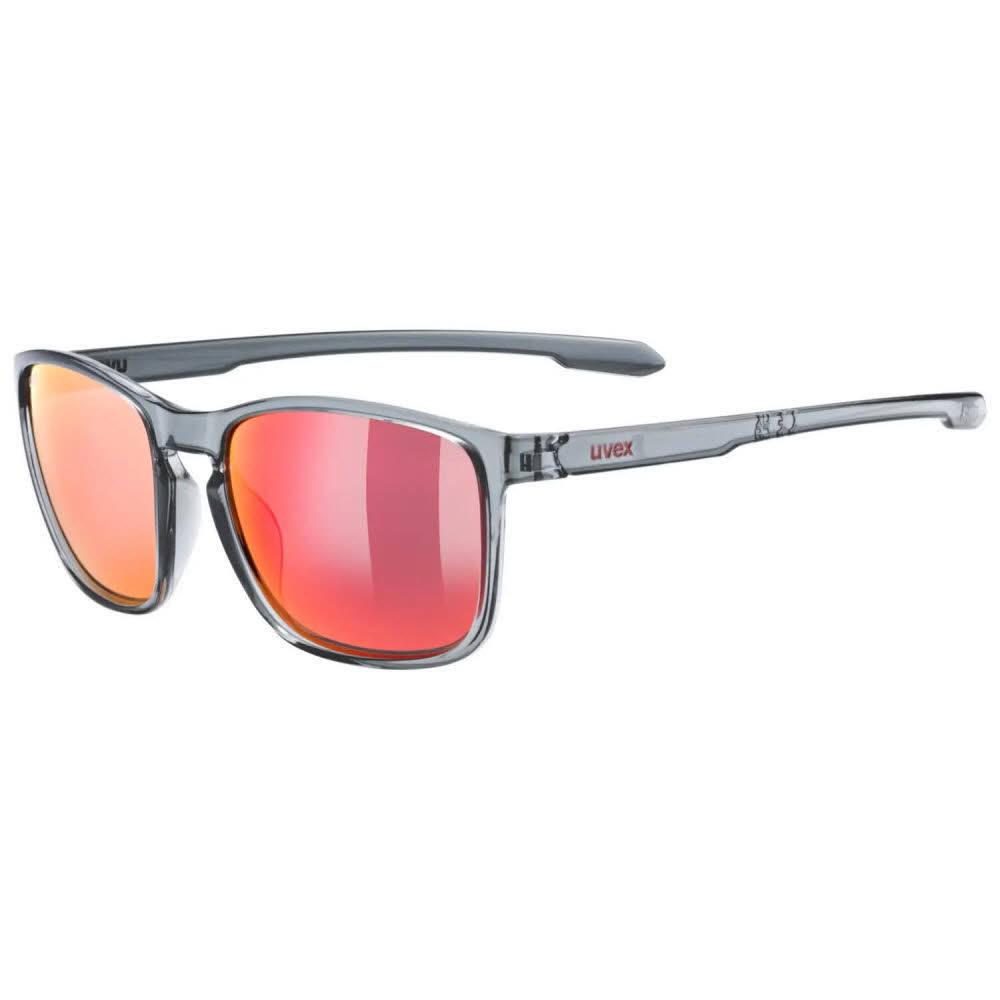 Uvex LGL 52 Sportbrille Sonnenbrille rot grau