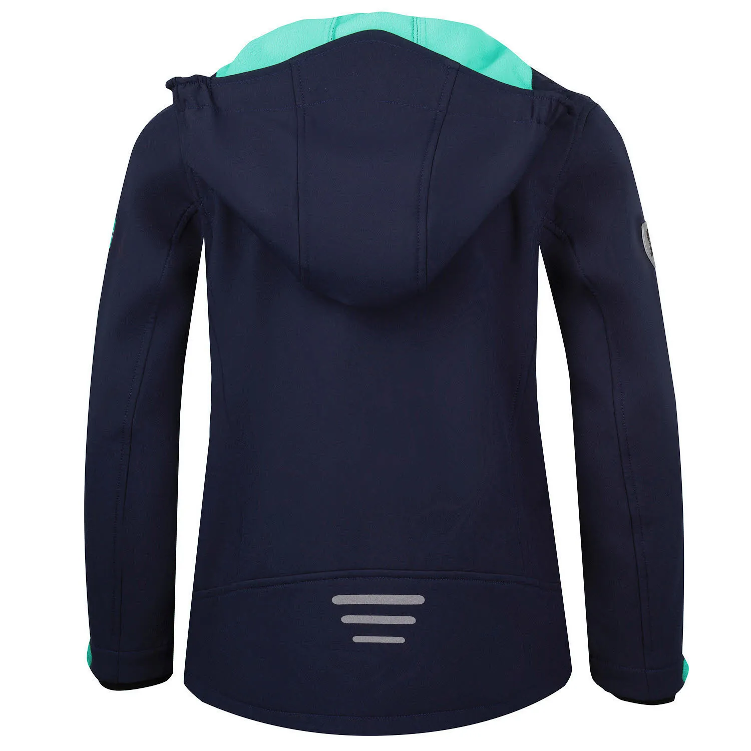 TROLLKIDS Trollfjord Jacket Mädchen Softshelljacke Outdoorjacke blau