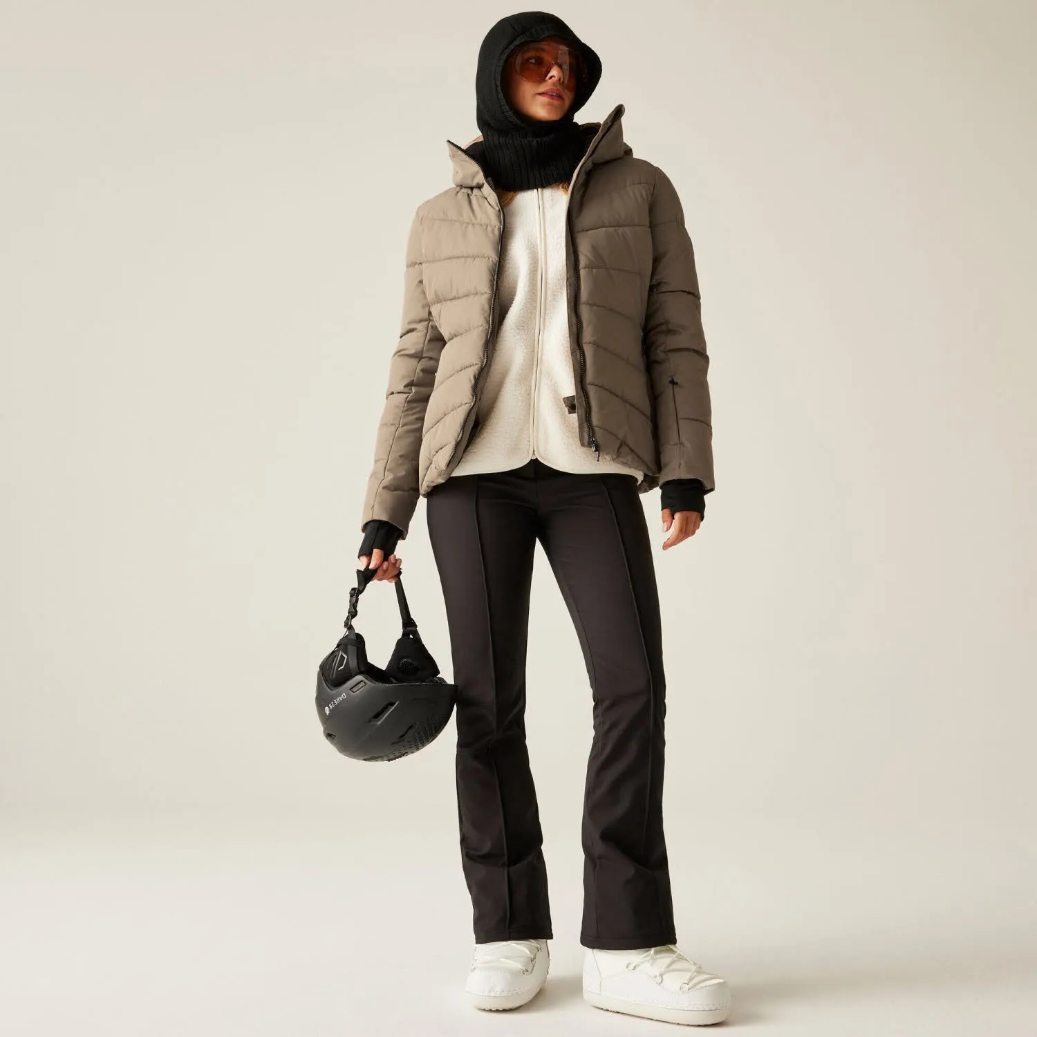 Dare2B Glacier Jacke Damen Skijacke Snowboardjacke braun