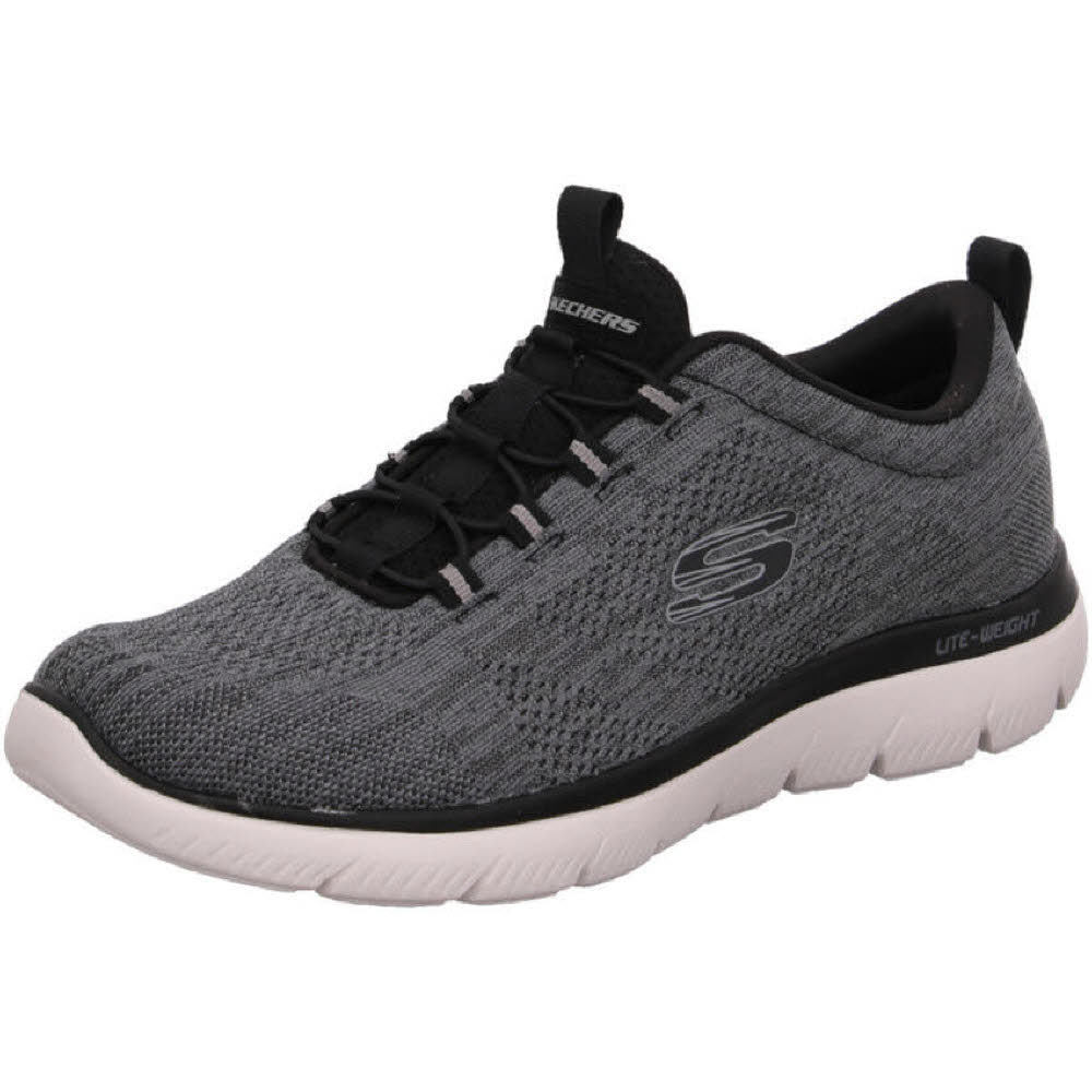 Skechers Summits Louvin Herren Freizeitschuhe Sneaker Outdoorschuhe grau NEU