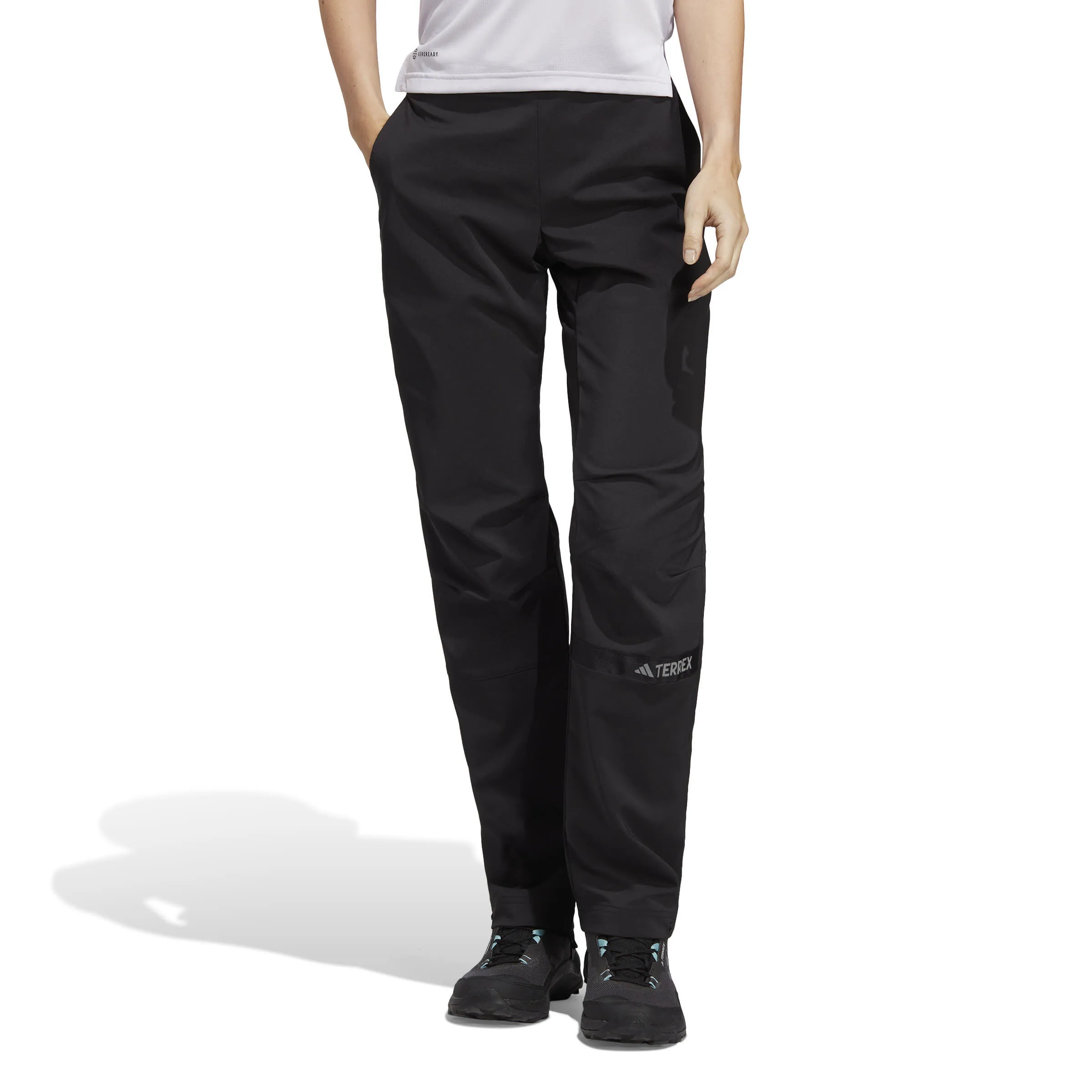 adidas TERREX MULTI WOVEN Hose Wanderhose Trekkinghose Damen schwarz