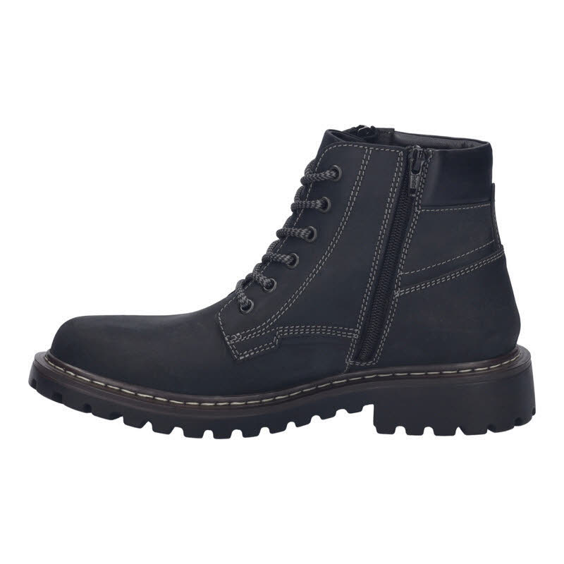 Josef Seibel Chance 67 Herren Modestiefel Stiefeletten schwarz