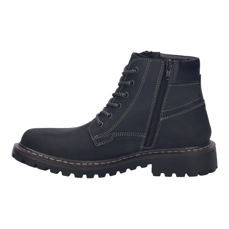 Josef Seibel Chance 67 Herren Modestiefel Stiefeletten schwarz
