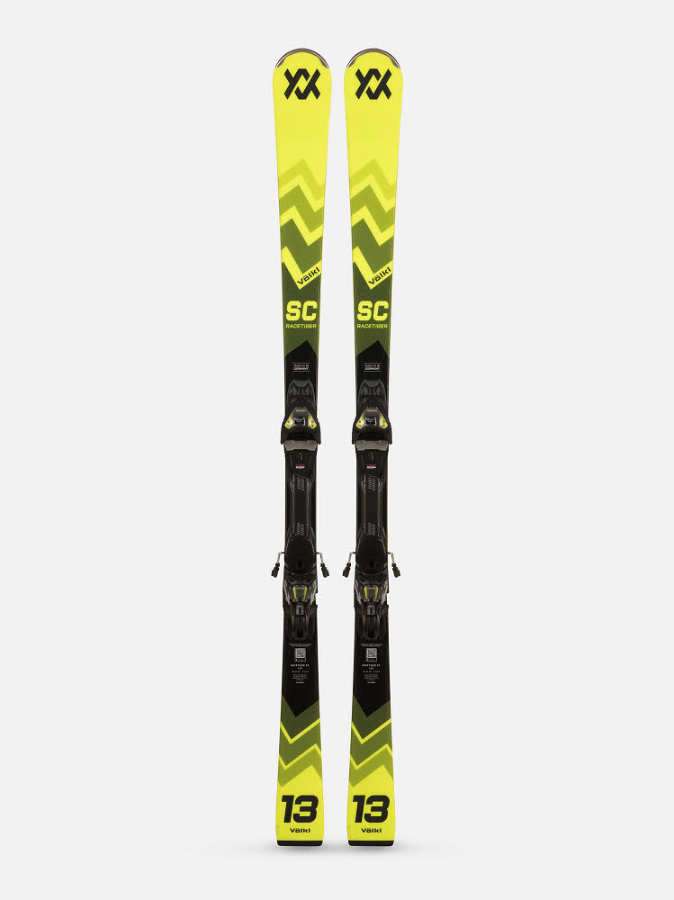 Völkl RACETIGER SC YELLOW + VMotion11 GW Slalom Ski Fortgeschrittene 24/25 gelb