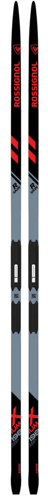 Rossignol X-IUM R-SKIN STIFF Langlaufski Klassisch Fellski + Race Classic Bdg. grau/schwarz