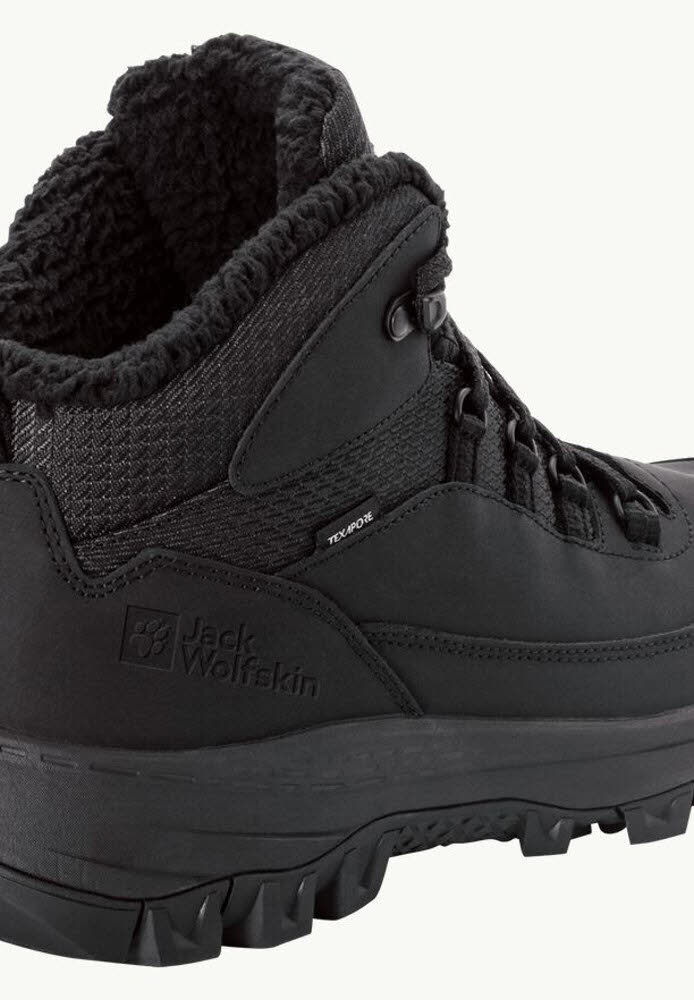 Jack Wolfskin EVERQUEST TEXAPORE MID M Herren Winterschuhe Winterstiefel Winterboots schwarz NEU