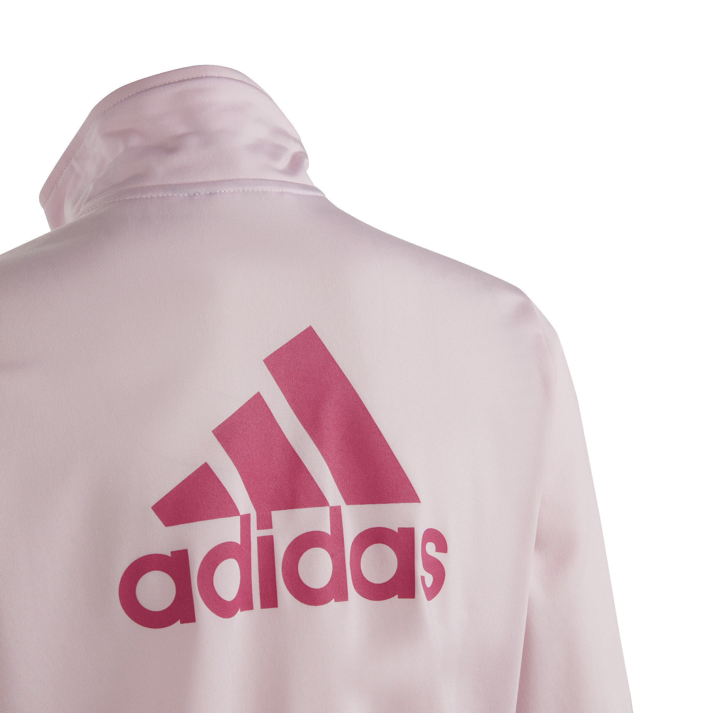 adidas Essentials Big Logo Mädchen Trainingsnzug Rosa Weiß