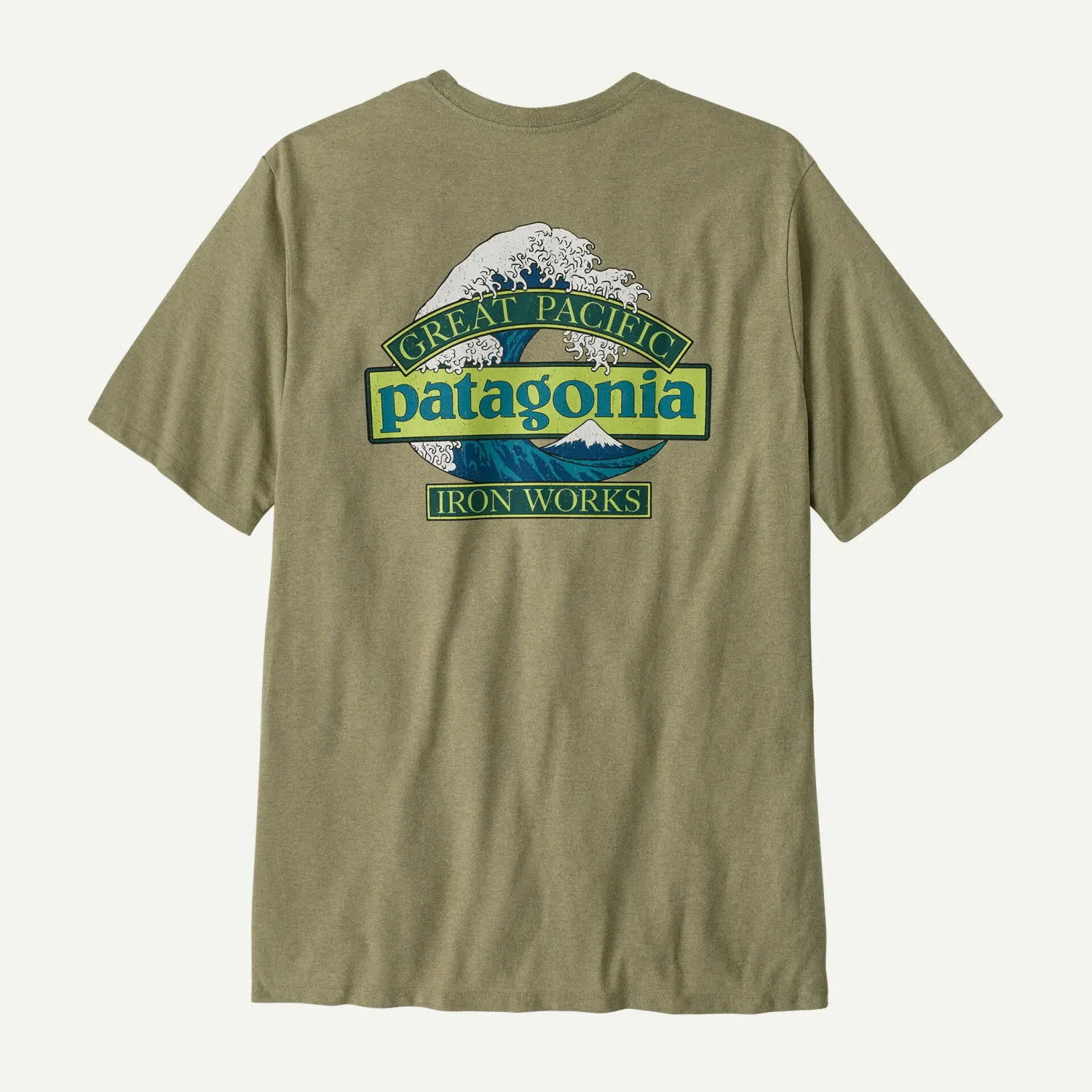 Patagonia Great Waves Responsibili-Tee Herren T-Shirt gumtree green