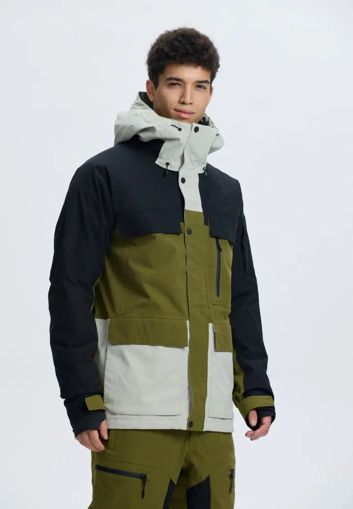 Icepeak Cale Skijacke Winterjacke Herren olivgrün