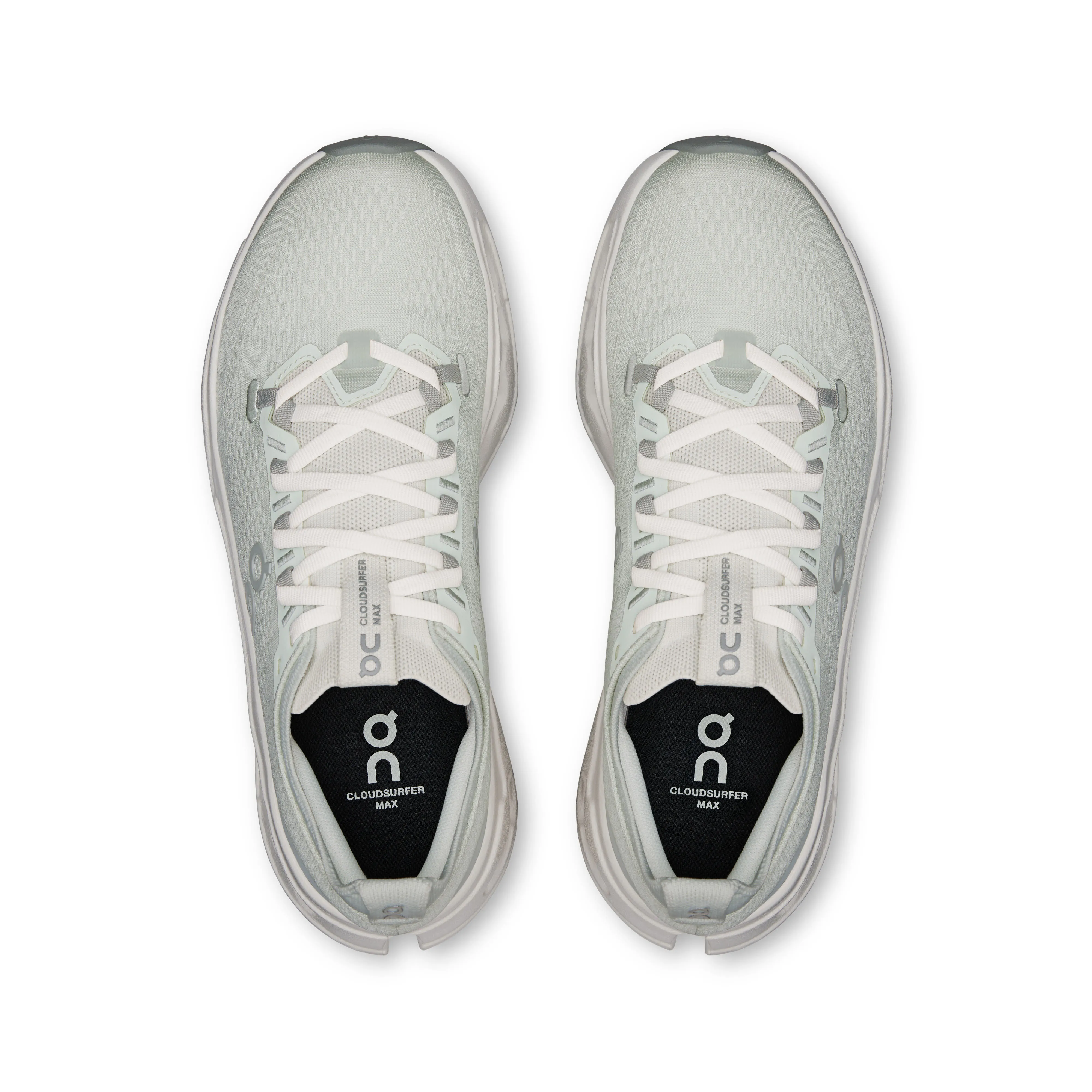 ON CLOUDSURFER MAX Damen Laufschuhe Joggingschuhe iceberg/ivory