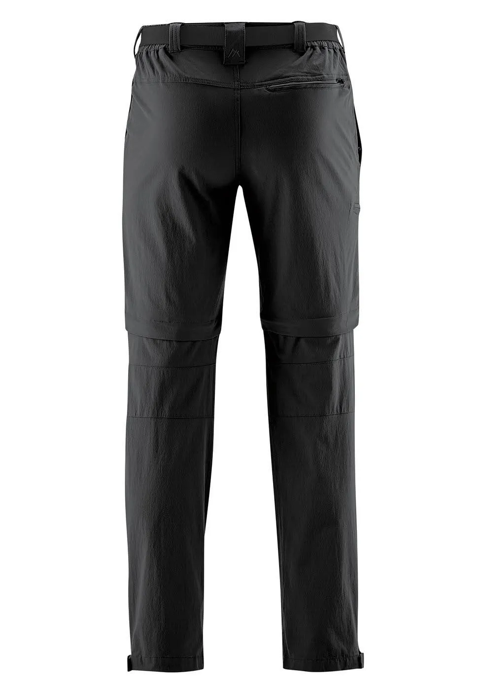Maier Sports Tajo He-T-Zip Off Herren Wanderhose Trekkinghose schwarz