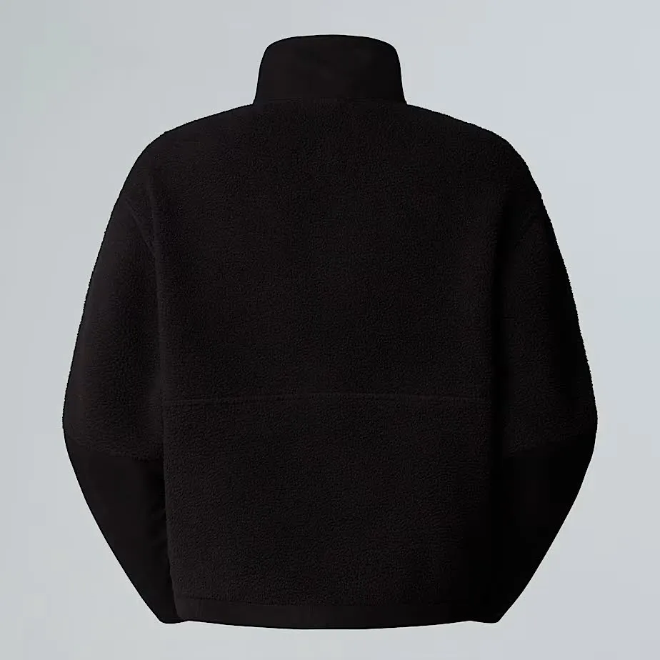 The North Face YUMIORI OFF PEAK 1/2 ZIP Damen Fleecejacke Outdoorweste schwarz