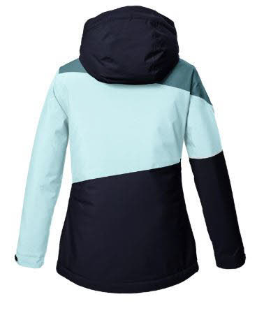 Killtec KSW 331 Mädchen Skijacke Kapuzenjacke Funktionsjacke blau