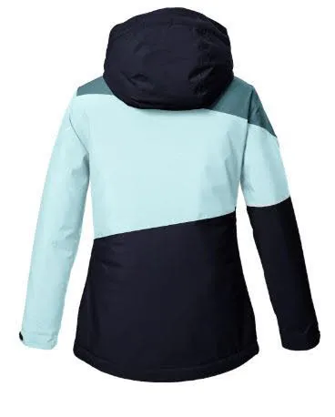 Killtec KSW 331 Mädchen Skijacke Kapuzenjacke Funktionsjacke blau