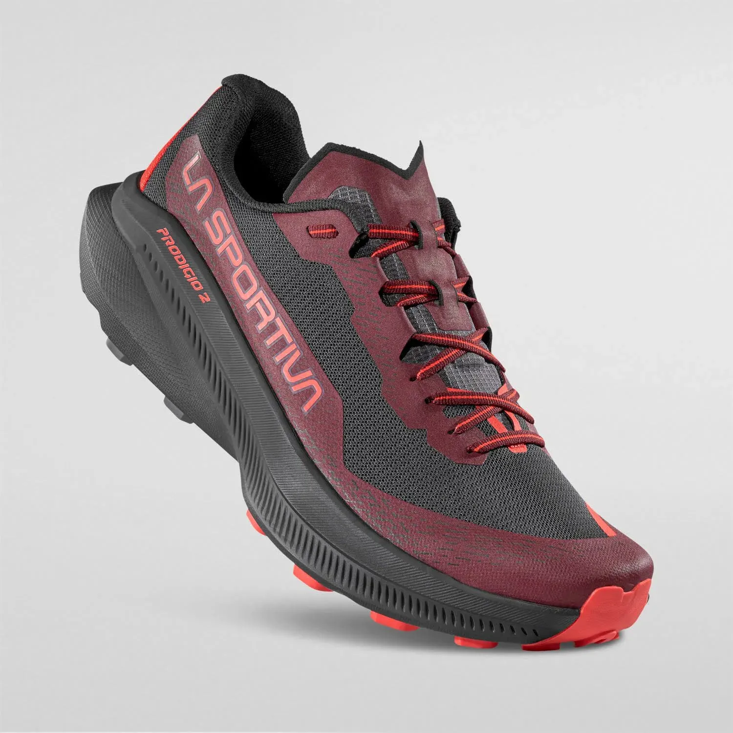 La Sportiva Prodigio 2 Herren Trailrunningschuh Onyx/Mountain Red