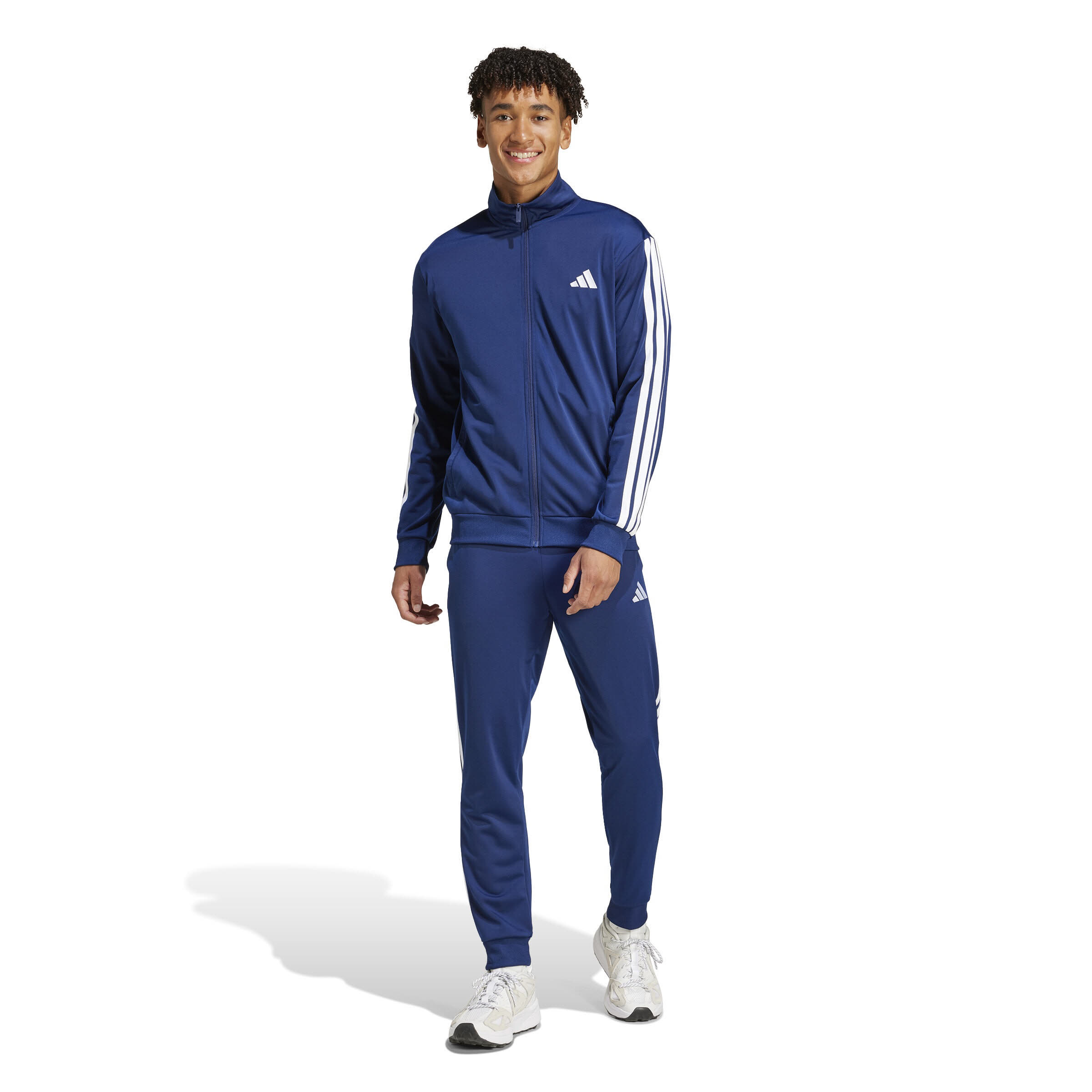 adidas M 3S Tr Tt Ts Herren Trainingsanzug blau