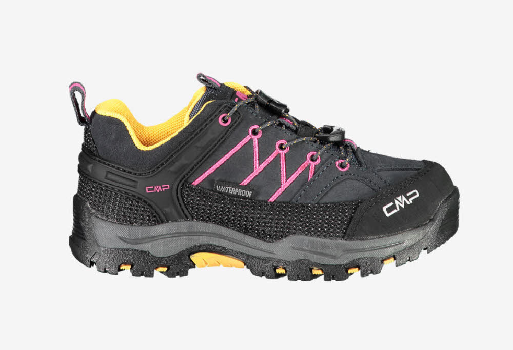 CMP KIDS RIGEL LOW Mädchen Trekkingschuhe Wanderschuhe schwarz NEU