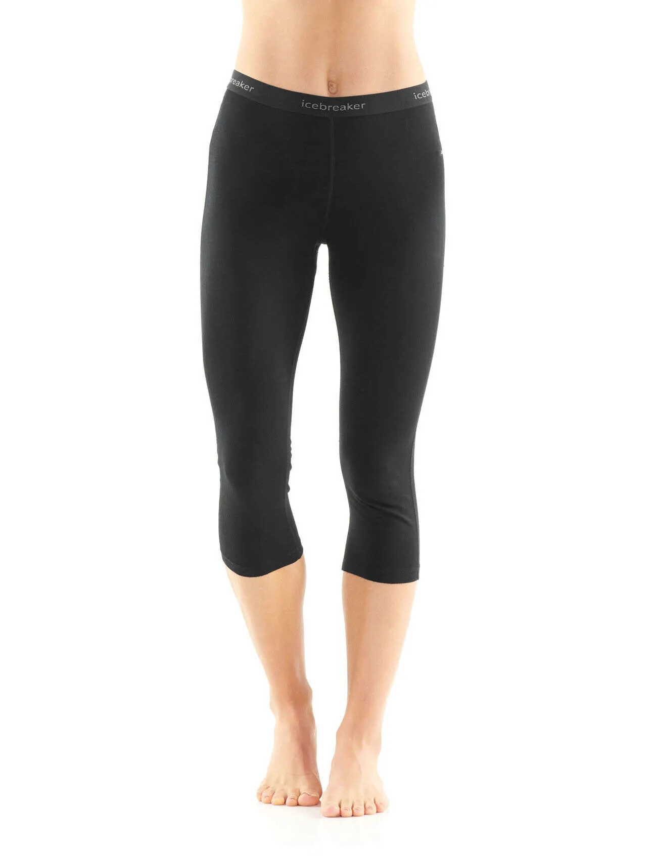 Icebreaker Wmns 200 Oasis Legless Damen Baselayer Unterteil schwarz NEU