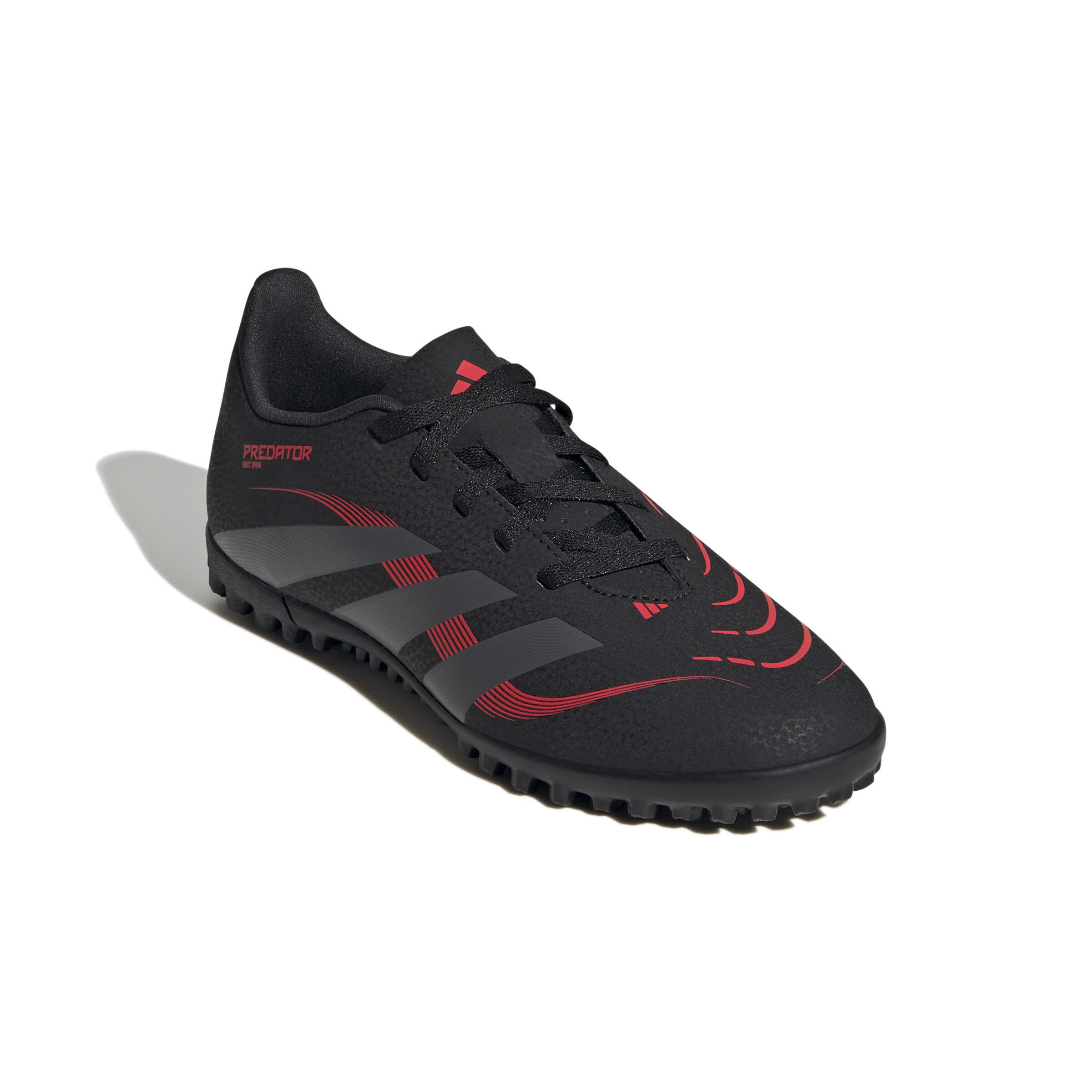 adidas Predator Club TF Fußballschuh Kunstrasen Herren schwarz rot