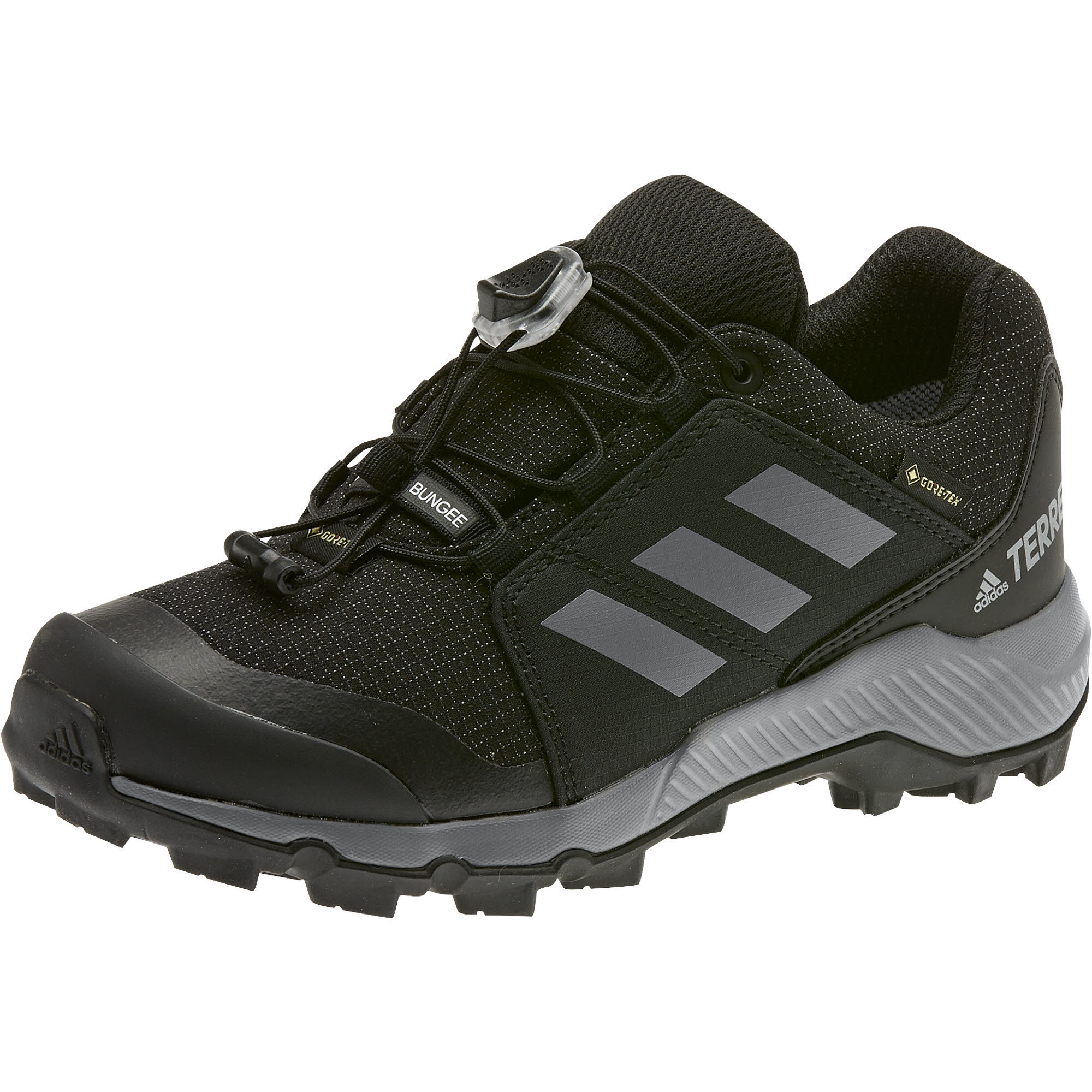 adidas TERREX GTX K Jungen Wanderschuhe Trekkingschuhe Low schwarz/grau NEU