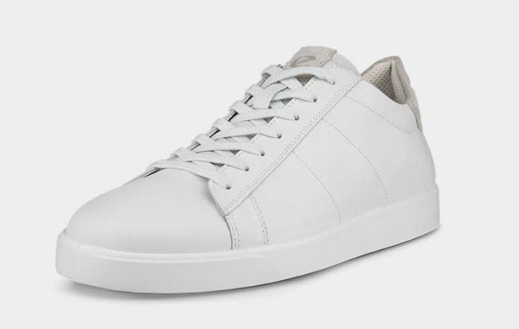 ECCO Street Lite Herren Sneaker Freizeitschuhe modisch weiß
